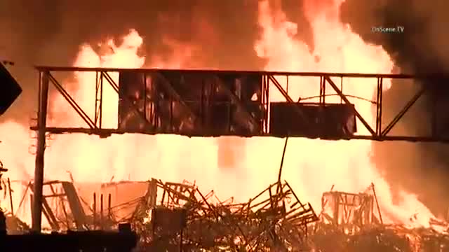 LAFD: Cause Unknown in Huge LA Fires Video