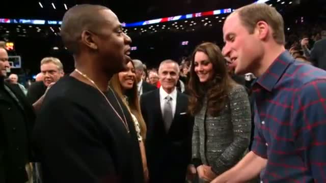 Prince William, Kate Meet Jay Z, Beyonce 