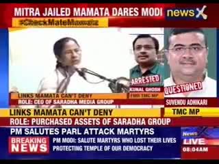 Saradha scam: Madan Mitra in jailed, Mamata challenges Modi to arrest her