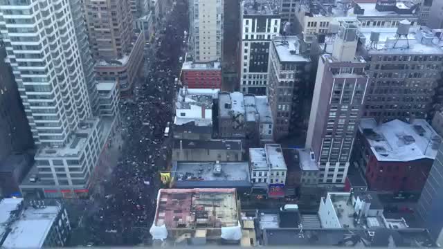 Millions March NYC (Time Lapse) Video