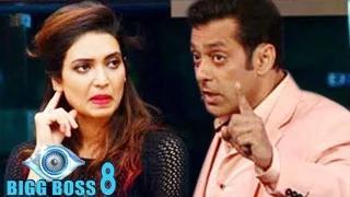 Salman Khan & Karishma Tanna's UGLY FIGHT on Bigg Boss 8 | 14th December 2014 Episode Video