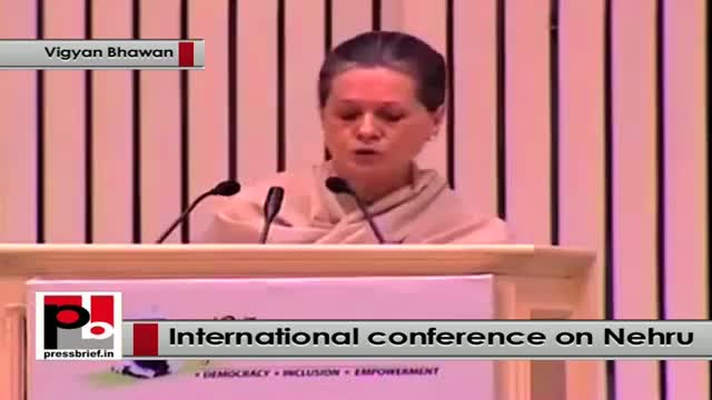 Sonia Gandhi reiterates the need to o protect secularism at Intâ€™l Conference on Nehru