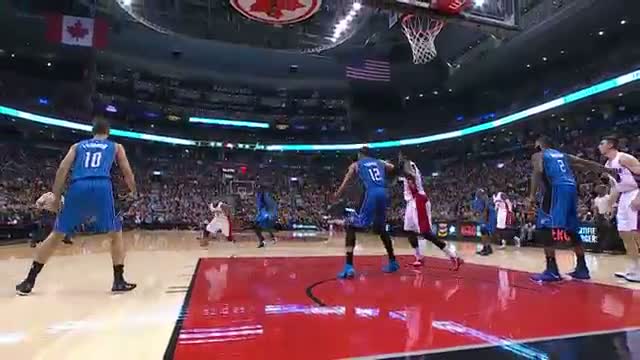 NBA: Lowry Shakes and Bakes and Dishes for the Swish