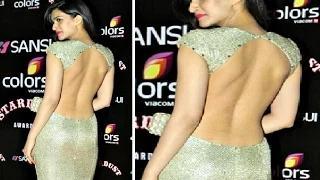 Stardust Awards 2014 - Kriti Sanon Hot Backless Dress Video