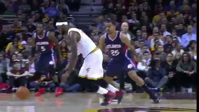 NBA: Lebron James with the Crafty Crossover Video