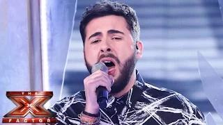 The X Factor UK 2014 - Andrea Faustini sings Miley Cyrus' Wrecking Ball | Live Semi-Final