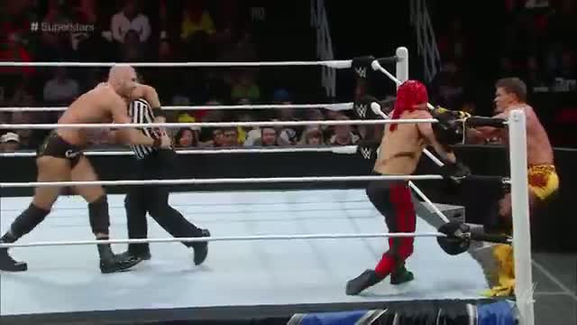 Los Matadores vs. Cesaro & Tyson Kidd: WWE Superstars, December 18, 2014