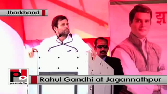 Jharkhand polls: At Jagannathpur, Rahul Gandhi urges people to support Congress