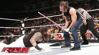 Dean Ambrose vs. Bray Wyatt - Miracle on 34th Street Fight: WWE Raw, December 22, 2014