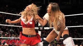 Santa's Helpers Six-Diva Tag Team Match: WWE Raw, December 22, 2014