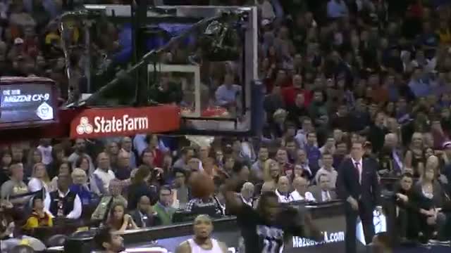 NBA: Wiggins Soars Over Cavs for the Ferocious Jam