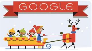 Christmas starts with a Google Doodle - Merry Christmas