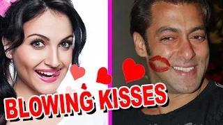 Salman Gets Blowing KISSES From Eli Avram Video