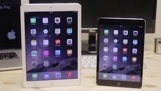 iPad Air 2 vs iPad mini 3 - Full Comparison Video