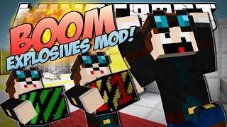 Minecraft | BOOM EXPLOSIVES MOD! (Blowing Up the North Pole!) | Mod Showcase