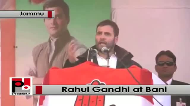 Rahul Gandhi at J&K: BJP won Lok Sabha polls by playing communal card