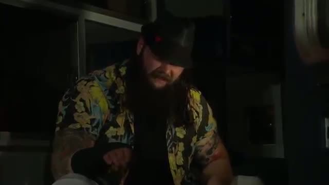 Bray Wyatt sends a message to Dean Ambrose before their Ambulance Match: WWE Raw, December 29, 2014