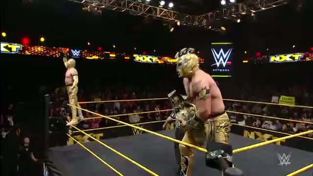 The Lucha Dragons vs. Jason Jordan & Tye Dillinger - WWE NXT, January 1, 2015