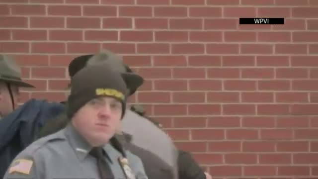 Suspected PA State Trooper Gunman in Court Video