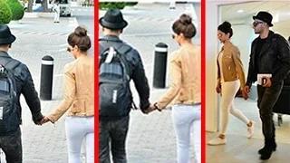 Deepika Walks "Hand In Hand" With Ranveer Singh