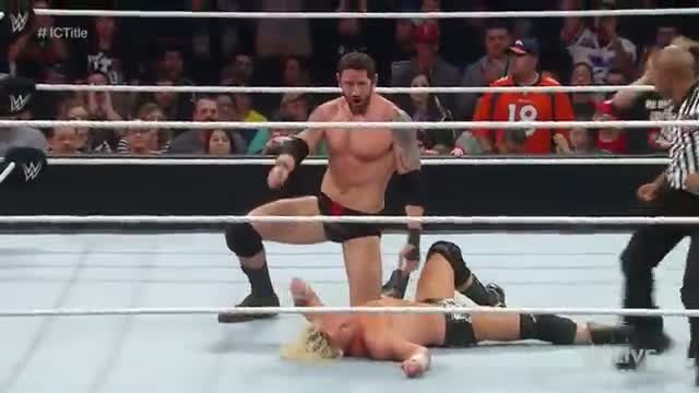 Dolph Ziggler vs. Bad News Barrett - Intercontinental Championship Match: WWE Raw, January 5, 2015