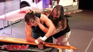 Dean Ambrose vs. Bray Wyatt - Ambulance Match: WWE Raw, January 5, 2015