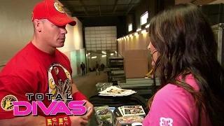 Brie Bella talks to John Cena about the tension with Nikki Bella: WWE Total Divas, January 4, 2015