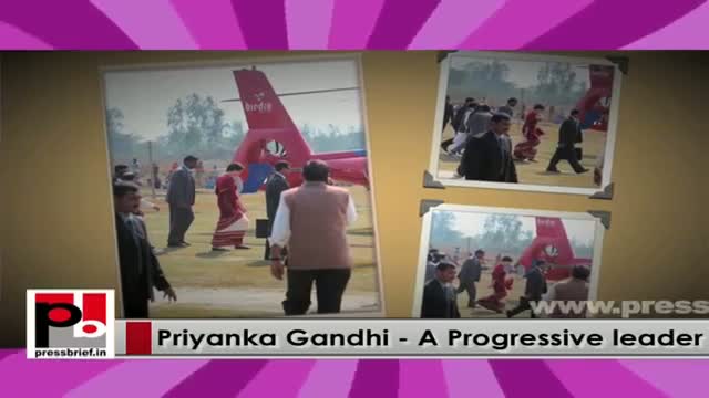 Young and energetic Congress campaigner Priyanka Gandhi Vadra