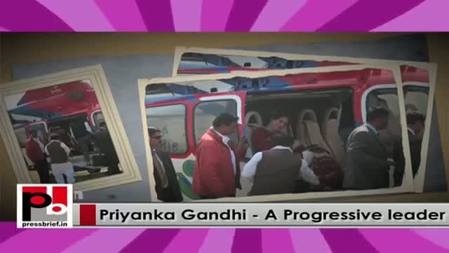 Young Congress campaigner Priyanka Gandhi-Energetic personality