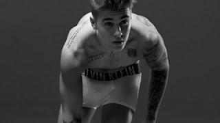  Bieber Strips Off for Calvin Klein Video