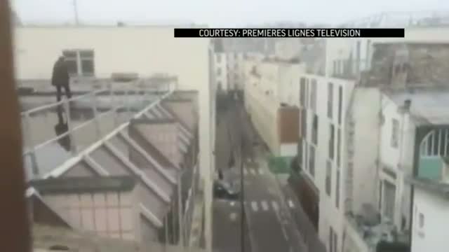 Dramatic Pictures of Paris Newspaper Attack Video
