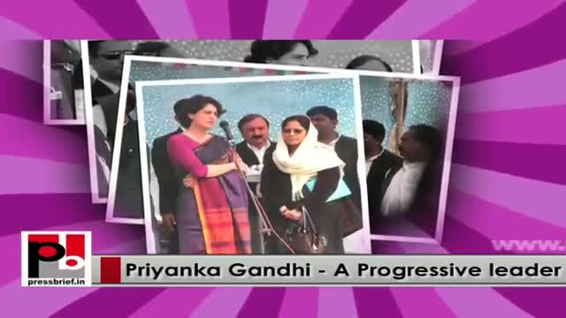 Energetic personality and star Congress campaigner Priyanka Gandhi Vadra