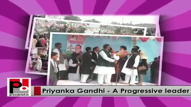Young and energetic Priyanka Gandhi Vadra-voice of the youth