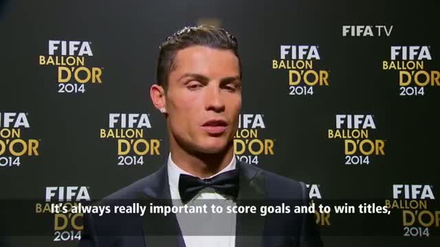 Cristiano Ronaldo on Winning the FIFA Ballon d'Or