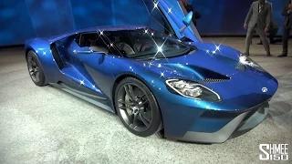 FIRST LOOK: Ford GT - Walkaround and Startup - NAIAS 2015