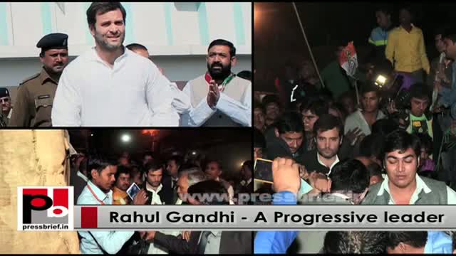 Congress leader Rahul Gandhi - a genuine leader with modern vision