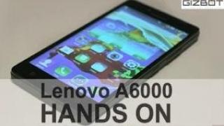 Lenovo A6000 HANDS ON Video