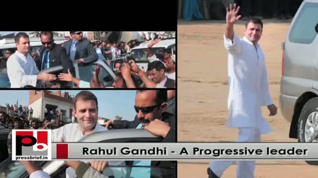 Rahul Gandhi - young and energetic leader who is always ready to fight for peopleâ€™s rights