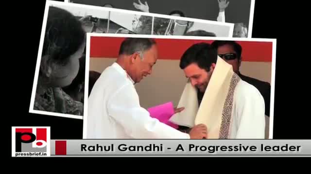 Rahul Gandhi - young Congress VP and a leader with an innovative vision