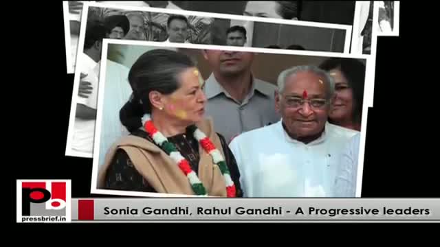 Sonia Gandhi, Rahul Gandhi - genuine and energetic mass leaders with innovative ideas