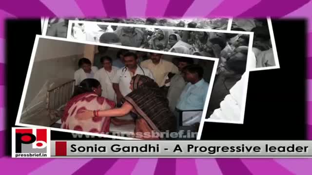 Sonia Gandhi - energetic Congress President, a perfect mass leader
