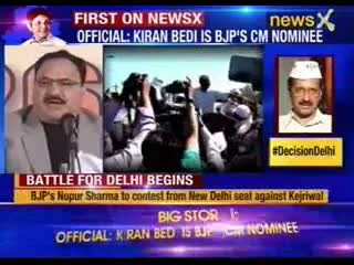 Kiran Bedi and Arvind Kejriwal to file nomination papers for polls today