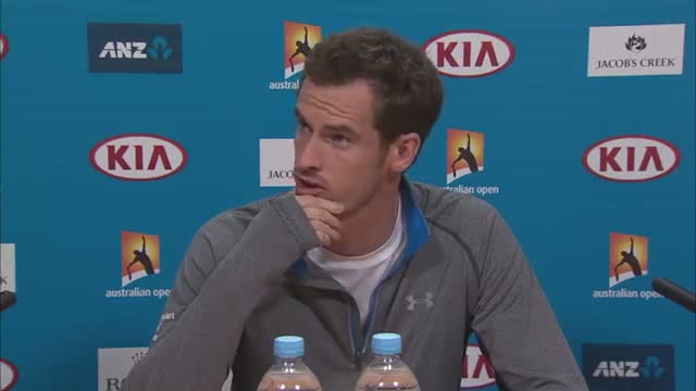 Andy Murray press conference - Australian Open 2015