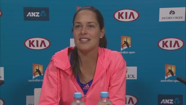 Ana Ivanovic press conference - Australian Open 2015