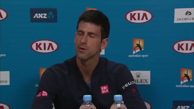 Novak Djokovic press conference - Australian Open 2015