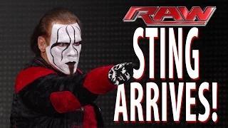 Sting makes a shocking Raw debut: WWE Raw, January 19, 2015