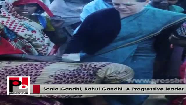 Sonia Gandhi with Rahul Gandhi - able and matured Congress leaders