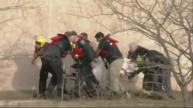 Four Children Fall Through Ice Into Md. Pond Video