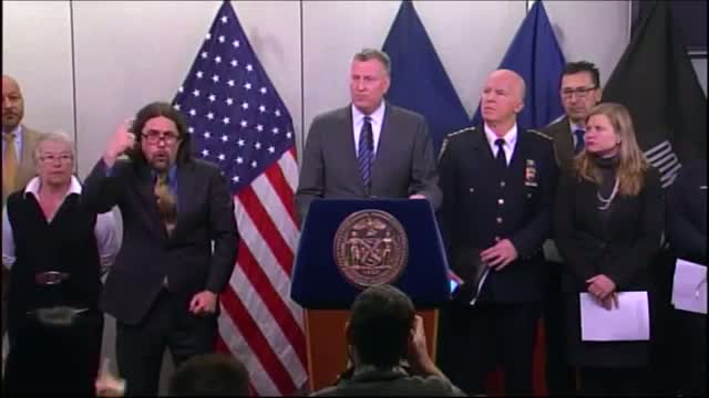 de Blasio on Storm: 'not Business As Usual'