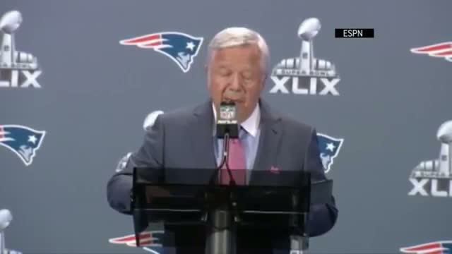 Patriots Owner Defends Team, Wants Apology Video